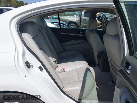 2010 Infiniti G37 Sedan Journey with VIN JN1CV6AP9AM402058, listed as a IAAI auction lot 41920401 with 214,714 mi miles. Bid and sale history available at carsss.com. Image 8.