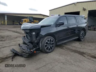 2023 Chevrolet Suburban RST with VIN 1GNSKEKD2PR118760, listed as a Copart auction lot 47756285 with 104,077 mi miles and Salvage Title. Bid and sale history available at carsss.com. Image 1.