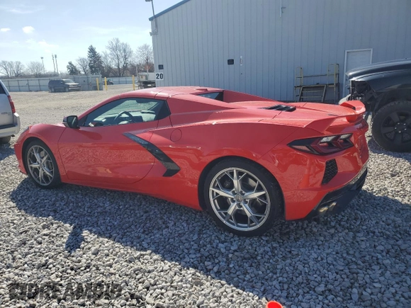 2023 Chevrolet Corvette 3LT with VIN 1G1YC3D41P5121618, listed as a Copart auction lot 47589365 with 11,351 mi miles and Salvage title. Bid and sale history available at DreamBid. Image 2.