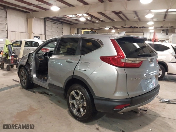 2019 Honda CR-V EX-L with VIN 5J6RW2H81KL027778, listed as a IAAI auction lot 41554499 with 46,090 mi miles. Bid and sale history available at carsss.com. Image 3.
