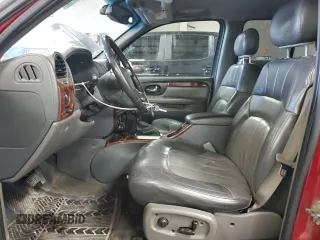 2004 GMC Envoy SLE with VIN 1GKDT13S442263537, listed as a Copart auction lot 52191775 with 0 mi miles and Salvage Title. Bid and sale history available at carsss.com. Image 7.