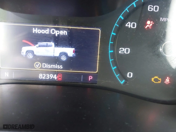 2019 Chevrolet Colorado 2WD LT with VIN 1GCGSCEN8K1266572, listed as a IAAI auction lot 42023232 with 82,394 mi miles. Bid and sale history available at carsss.com. Image 16.