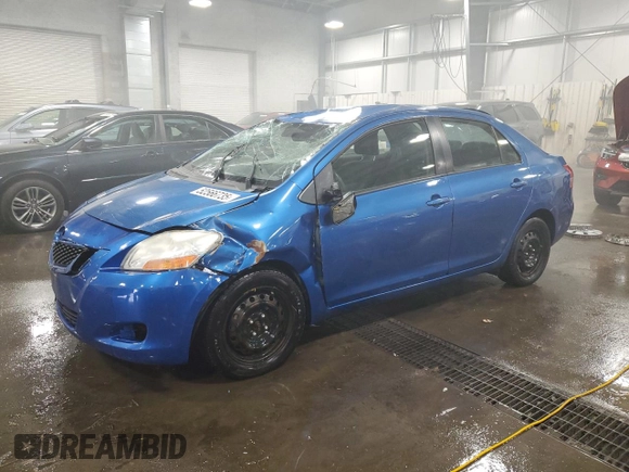2009 Toyota Yaris with VIN JTDBT903991315725, listed as a Copart auction lot 52566735 with 177,044 mi miles and Salvage Title. Bid and sale history available at DreamBid. Image 1.