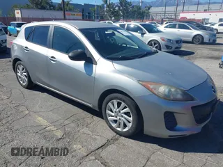 2012 Mazda Mazda3 i Touring with VIN JM1BL1L87C1609141, listed as a IAAI auction lot 41871418 with 125,253 mi miles. Bid and sale history available at carsss.com. Image 1.