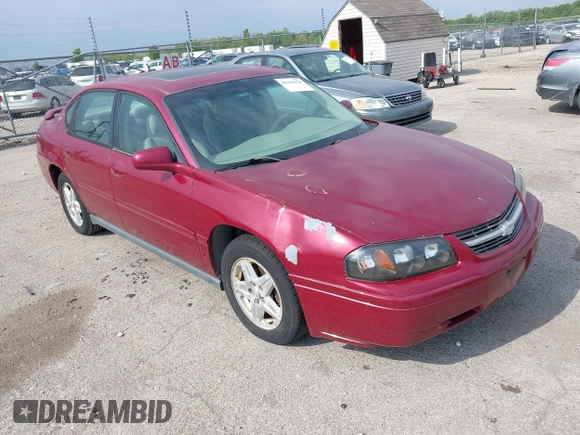 2005 Chevrolet Impala with VIN 2G1WF52E259384464, listed as a IAAI auction lot 42193028 with 220,453 mi miles and . Bid and sale history available at DreamBid. Image 1.