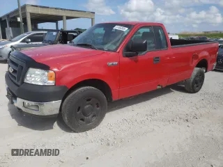 2005 Ford F-150 with VIN 1FTVF145X5NB47680, listed as a Copart auction lot 61466805 with 136,235 mi miles and Clean title. Bid and sale history available at DreamBid. Image 1.