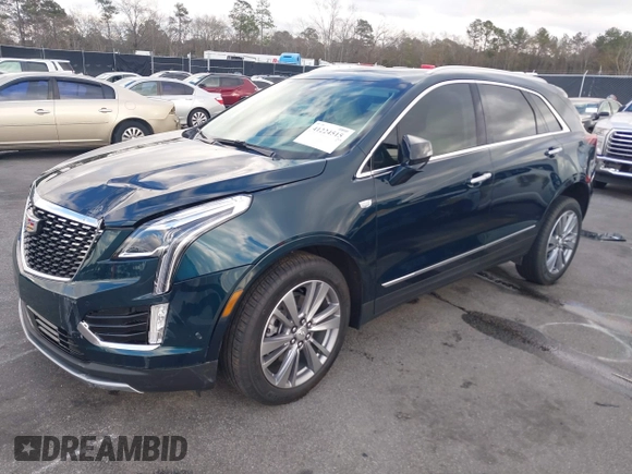 2024 Cadillac XT5 FWD Premium Luxury with VIN 1GYKNCR45RZ733939, listed as a IAAI auction lot 41224515 with 6,945 mi miles. Bid and sale history available at carsss.com. Image 18.