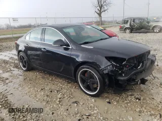 2014 Buick Regal GS with VIN 2G4GT5GX5E9285504, listed as a Copart auction lot 66842974 with 110,569 mi miles and Non Repairable. Bid and sale history available at carsss.com. Image 4.