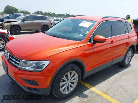 2019 Volkswagen Tiguan SE with VIN 3VV3B7AX4KM045617, listed as a IAAI auction lot 42295749 with 79,339 mi miles and . Bid and sale history available at DreamBid. Image 18.