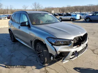 2022 BMW X5 M z VIN 5YMJU0C00N9M65330, wystawiony jako Copart lot #68525852 z przebiegiem Nie podano mil oraz . Historia ofert i sprzedaży dostępna na DreamBid. Obrazek 4.