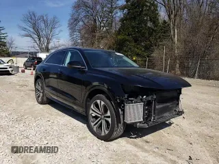 2019 Audi Q8 Premium Plus z VIN WA1BVAF11KD037936, wystawiony jako Copart lot #48173645 z przebiegiem 55 357 mil mil oraz Szkoda całkowita • Salvage title. Historia ofert i sprzedaży dostępna na DreamBid. Obrazek 12.