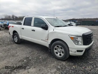 2021 Nissan Titan S with VIN 1N6AA1EC7MN504268, listed as a Copart auction lot 83965704 with 91,081 mi miles and Clean title. Bid and sale history available at DreamBid. Image 4.
