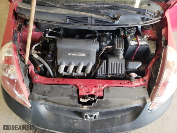 2008 Honda Fit with VIN JHMGD38468S067549, listed as a Copart auction lot 52233615 with 229,311 mi miles and Salvage Title. Bid and sale history available at carsss.com. Image 11.