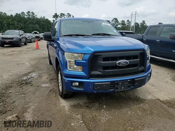 2015 Ford F-150 XL with VIN 1FTEX1C89FFD11232, listed as a Copart auction lot 58752915 with 185,065 mi miles and Salvage title. Bid and sale history available at DreamBid. Image 13.