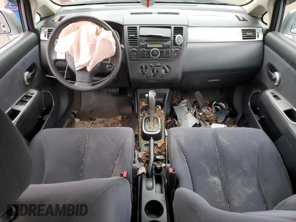 2009 Nissan Versa 1.8 SL with VIN 3N1BC13E19L480288, listed as a Copart auction lot 54111164 with 105,865 mi miles and Non Repairable. Bid and sale history available at carsss.com. Image 8.