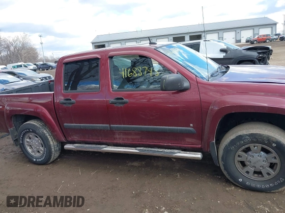 2008 GMC Canyon SLE1 with VIN 1GTDT13E388148114, listed as a IAAI auction lot 41688745 with 161,881 mi miles. Bid and sale history available at carsss.com. Image 13.