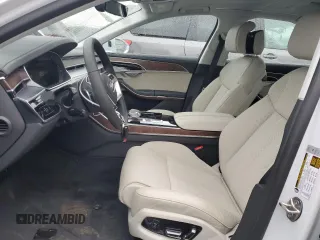 2024 Audi A8 with VIN WAULDAF85RN011982, listed as a Copart auction lot 86863894 with 1,138 mi miles and Salvage Title. Bid and sale history available at carsss.com. Image 7.