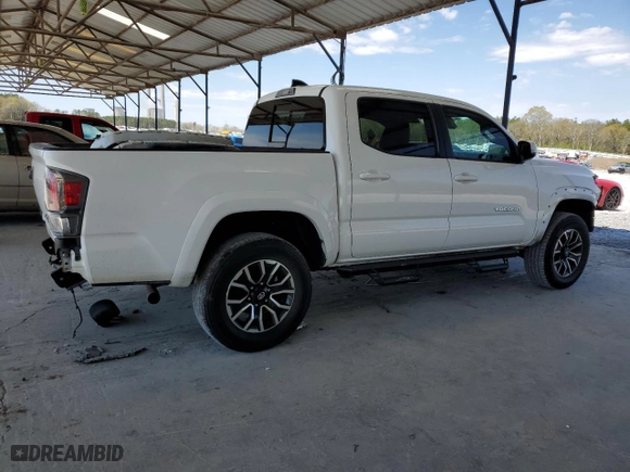 2022 Toyota Tacoma 2WD SR5 with VIN 3TMAZ5CN1NM189177, listed as a Copart auction lot 50323245 with 59,169 mi miles and Salvage Title. Bid and sale history available at carsss.com. Image 3.