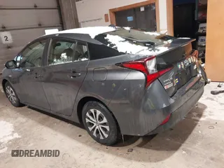 2020 Toyota Prius LE with VIN JTDL9RFU5L3020409, listed as a IAAI auction lot 41171668 with 122,208 mi miles and . Bid and sale history available at DreamBid. Image 3.