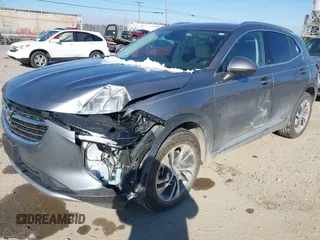 2021 Buick Envision Essence with VIN LRBFZPR4XMD061867, listed as a IAAI auction lot 41282053 with 44,966 mi miles and . Bid and sale history available at DreamBid. Image 6.