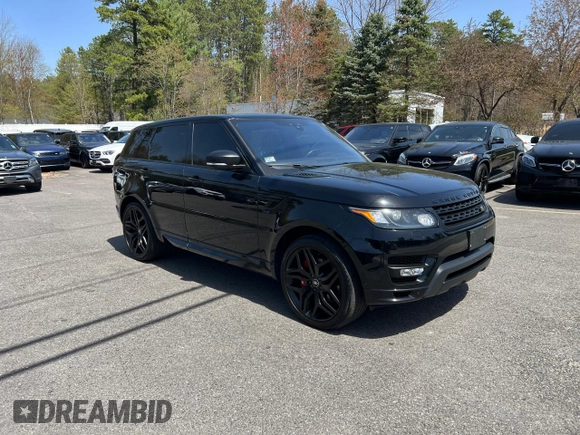 2017 Land Rover Range Rover Sport Autobiography с VIN SALWV2FE3HA131433, выставлен на аукционе Copart как лот 55361555 с пробегом 91 320 миль миль и Чистый • Clean title. История ставок и продаж доступна на DreamBid. Изображение 2.