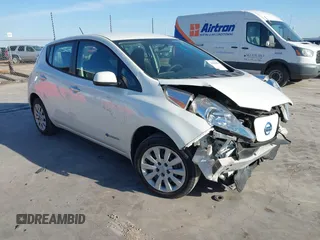 2017 Nissan LEAF SV z VIN 1N4BZ0CP1HC304042, wystawiony jako IAAI lot #41065880 z przebiegiem 63 153 mil mil oraz . Historia ofert i sprzedaży dostępna na DreamBid. Obrazek 1.