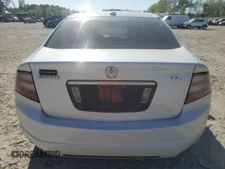 2008 Acura TL with VIN 19UUA66258A002263, listed as a Copart auction lot 53492635 with 100,815 mi miles and Salvage Title. Bid and sale history available at carsss.com. Image 6.