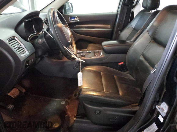 2017 Dodge Durango GT with VIN 1C4RDJDG9HC814439, listed as a Copart auction lot 53280975 with 106,286 mi miles and Salvage title. Bid and sale history available at DreamBid. Image 7.