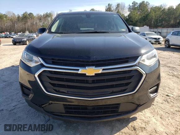 2019 Chevrolet Traverse LS with VIN 1GNERFKW5KJ317552, listed as a Copart auction lot 46930225 with 134,081 mi miles and Salvage Title. Bid and sale history available at carsss.com. Image 5.