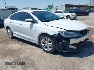 2016 Chrysler 200 LX with VIN 1C3CCCFB6GN186370, listed as a IAAI auction lot 41975138 with 146,295 mi miles. Bid and sale history available at carsss.com. Image 1.