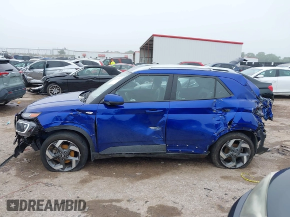 2022 Hyundai Venue Limited с VIN KMHRC8A38NU203042, выставлен на аукционе IAAI как лот 42159497 с пробегом 42 337 миль миль и . История ставок и продаж доступна на DreamBid. Изображение 15.