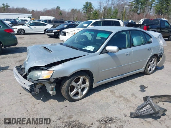2005 Subaru Legacy Sedan (Natl) GT with VIN 4S3BL686654216897, listed as a IAAI auction lot 42078251 with 208,863 mi miles. Bid and sale history available at carsss.com. Image 2.
