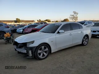 2006 BMW 5 Series 525i with VIN WBANE53536CK90315, listed as a Copart auction lot 88476885 with 182,192 mi miles and Salvage Title. Bid and sale history available at DreamBid. Image 1.
