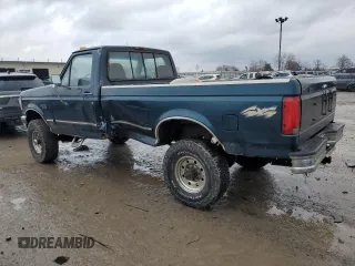1997 Ford F-350 with VIN 1FTHF36G8VEB56577, listed as a Copart auction lot 84106284 with 126,868 mi miles and Salvage title. Bid and sale history available at DreamBid. Image 2.