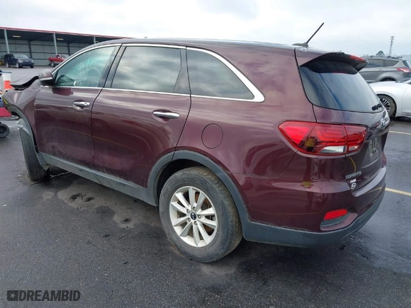 2019 Kia Sorento LX V6 with VIN 5XYPG4A53KG481998, listed as a IAAI auction lot 41533426 with NaN miles. Bid and sale history available at carsss.com. Image 3.