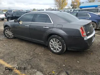 2013 Chrysler 300 with VIN 2C3CCAKT5DH686527, listed as a Copart auction lot 80895034 with 128,703 mi miles and Salvage Title. Bid and sale history available at carsss.com. Image 2.