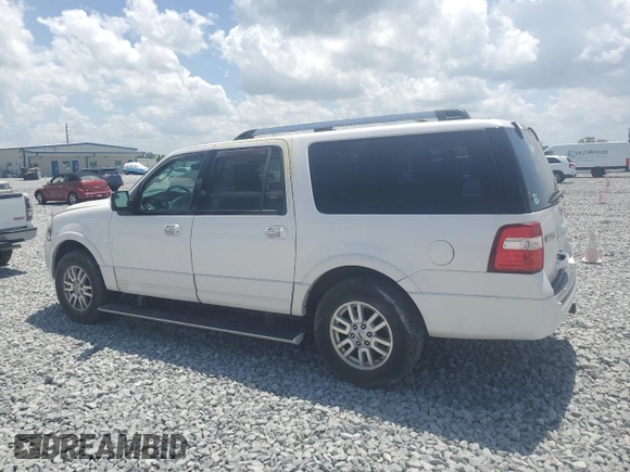 2013 Ford Expedition Max Limited with VIN 1FMJK2A51DEF59677, listed as a Copart auction lot 51856825 with 146,192 mi miles and Salvage title. Bid and sale history available at DreamBid. Image 2.
