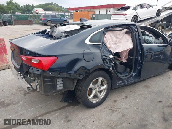 2017 Chevrolet Malibu LS with VIN 1G1ZB5ST6HF245151, listed as a IAAI auction lot 40238308 with Not Provided miles and . Bid and sale history available at DreamBid. Image 15.