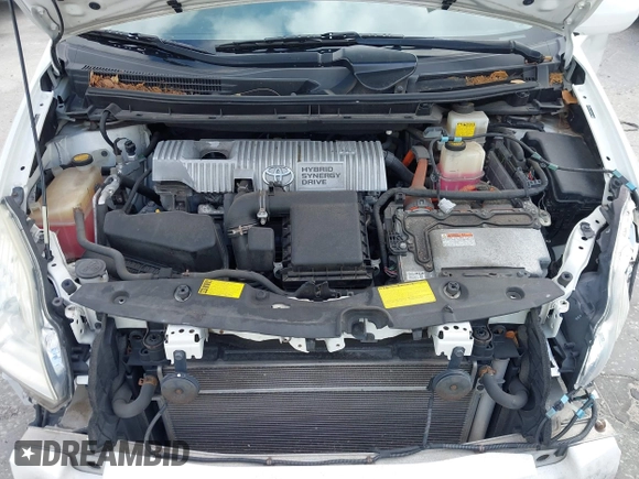 2012 Toyota Prius One with VIN JTDKN3DU1C1560505, listed as a IAAI auction lot 41908240 with 133,188 mi miles and . Bid and sale history available at DreamBid. Image 10.