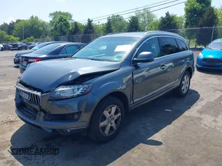 2015 Audi Q7 Premium Plus with VIN WA1LGAFEXFD026148, listed as a IAAI auction lot 42558640 with Not provided miles and . Bid and sale history available at DreamBid. Image 2.