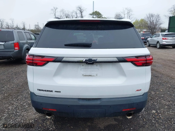 2022 Chevrolet Traverse RS with VIN 1GNEVJKW6NJ111191, listed as a IAAI auction lot 41990233 with 58,532 mi miles. Bid and sale history available at carsss.com. Image 16.