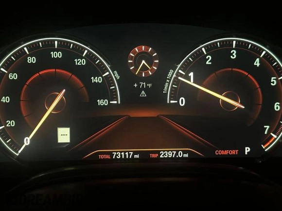 2016 BMW 7 Series 750i xDrive with VIN WBA7F2C51GG415746, listed as a Copart auction lot 50784393 with 73,117 mi miles. Bid and sale history available at carsss.com. Image 8.