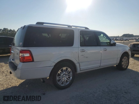 2014 Ford Expedition Max Limited with VIN 1FMJK1K53EEF08966, listed as a Copart auction lot 72354794 with 161,518 mi miles and Salvage Title. Bid and sale history available at carsss.com. Image 3.