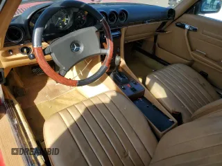 1983 Mercedes-Benz 380 380SL with VIN WDBBA45A6DB026285, listed as a Copart auction lot 43067185 with 122,752 mi miles and Clean Title. Bid and sale history available at carsss.com. Image 8.