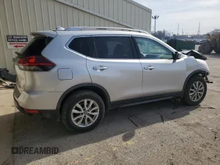 2018 Nissan Rogue SV with VIN JN8AT2MVXJW343527, listed as a Copart auction lot 49525085 with 96,268 mi miles and Salvage Title. Bid and sale history available at carsss.com. Image 3.