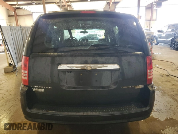 2009 Chrysler Town & Country Touring with VIN 2A8HR54179R647290, listed as a Copart auction lot 54488785 with 223,756 mi miles and Salvage Title. Bid and sale history available at DreamBid. Image 6.