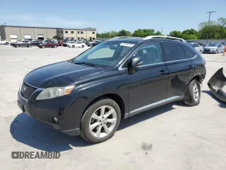 2010 Lexus RX 350 z VIN 2T2ZK1BA1AC007779, wystawiony jako Copart lot #53196725 z przebiegiem Nie podano mil oraz Szkoda całkowita • Salvage title. Historia ofert i sprzedaży dostępna na DreamBid. Obrazek 1.