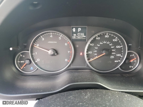 2014 Subaru Outback 2.5i with VIN 4S4BRBAC5E3319494, listed as a Copart auction lot 51799415 with 87,504 mi miles and Salvage Title. Bid and sale history available at carsss.com. Image 9.