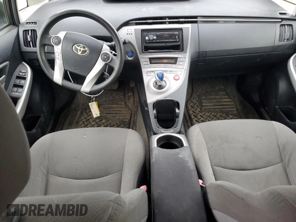 2012 Toyota Prius One with VIN JTDKN3DU7C1496874, listed as a Copart auction lot 56475295 with 244,154 mi miles and Clean Title. Bid and sale history available at DreamBid. Image 8.