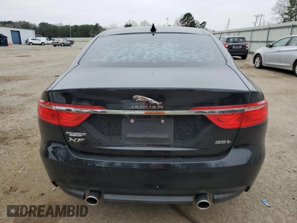 2016 Jaguar XF 35t Premium with VIN SAJBD4BV9GCY10752, listed as a Copart auction lot 44210255 with 103,745 mi miles and Salvage Title. Bid and sale history available at carsss.com. Image 6.